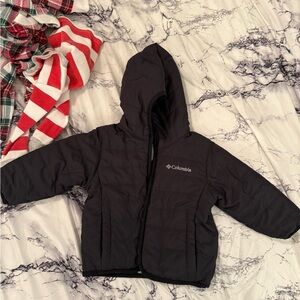 Columbia Black Hooded Jacket